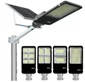 Luminária de Rua Solar Externa à Prova D'água (NANCY) (200W)