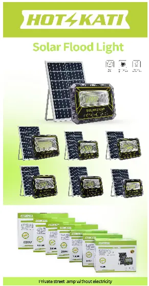 Refletor LED Solar com Painel Separado (HOT KATI)