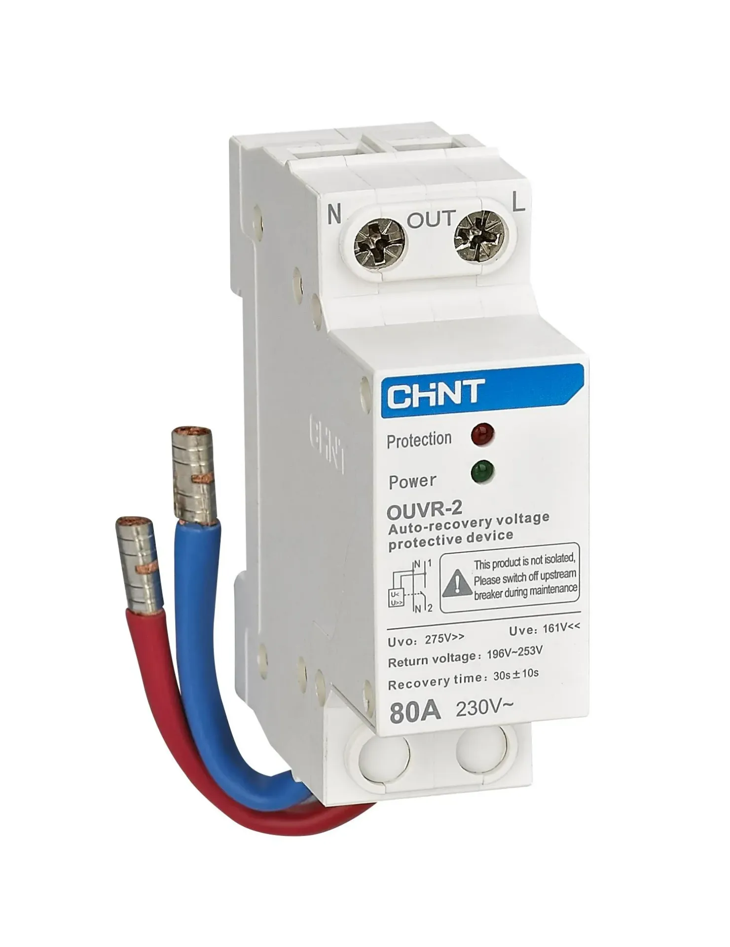 [1-296666-CHI] Proctetor de Corrente Modular (80A)