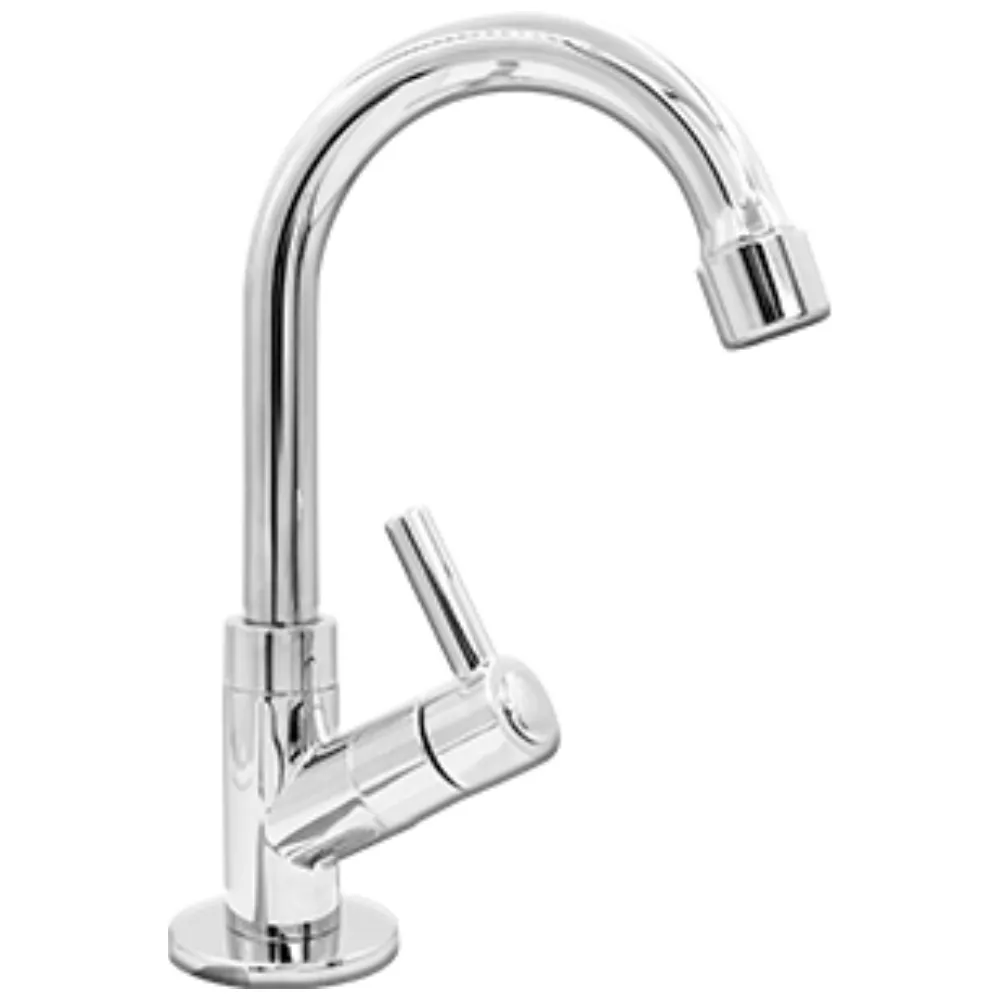 [4-TOBM-3469] Torneira (3469 Banca Misturador, Metálica, Prateada)