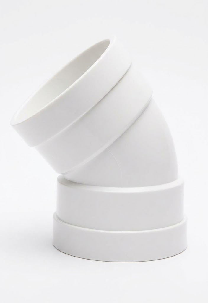 PVC Meia Curva