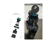 Botão de Pressão Momentâneo (